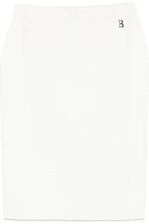 Blugirl Dames, Rokken, Wit, Maat: S Viscose