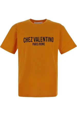 VALENTINO Heren, Tops, Oranje, Maat: L