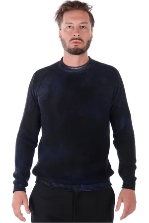 D.A. Daniele Alessandrini Heren, Truien, Blauw, Maat: XL