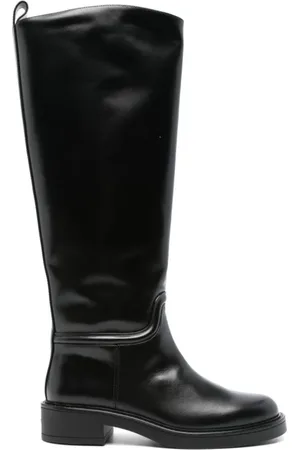 Stuart Weitzman Dames, Schoenen, Zwart, Maat: 37 1/2 EU Leer
