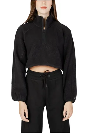 Calvin Klein Dames, Sweatshirts & Hoodies, Zwart, Maat: L
