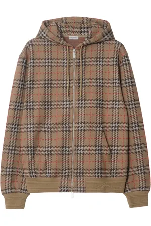 Burberry Heren, Sweatshirts & Hoodies, Bruin, Maat: L Katoen