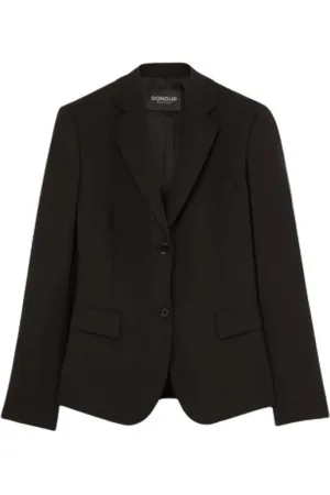 Dondup Dames, Jassen, Zwart, Maat: XS Wol