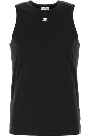 Courrèges Heren, Tops, Zwart, Maat: XL Jersey