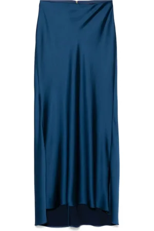 Liu Jo Dames, Rokken, Blauw, Maat: L Satijn