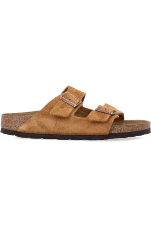 Birkenstock Heren, Schoenen, Bruin, Maat: 40 EU Suède