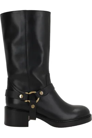 Chloé Dames, Schoenen, Zwart, Maat: 36 EU Leer