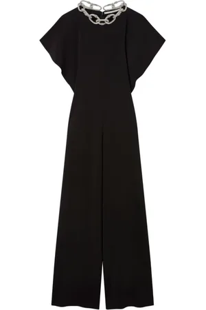Stella McCartney Dames, Jumpsuits & Playsuits, Zwart, Maat: S Viscose
