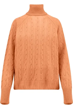 Etro Dames, Truien, Oranje, Maat: L Kasjmier