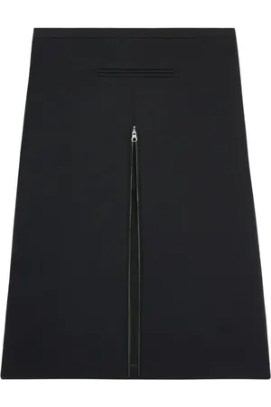 Courrèges Dames, Rokken, Zwart, Maat: M Leer