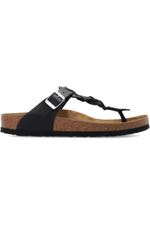 Birkenstock Dames, Schoenen, Zwart, Maat: 38 EU Leer