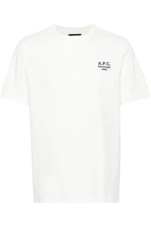 A.P.C. Heren, Tops, Wit, Maat: M Katoen