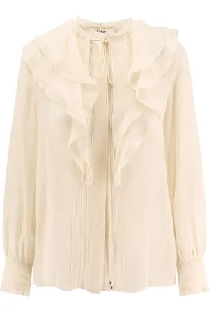 Chloé Dames, Blouses & Shirts, , Maat: M Zijde