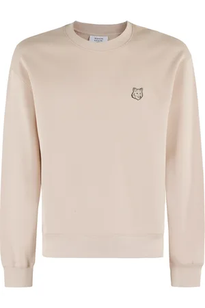 Maison Kitsuné Heren, Sweatshirts & Hoodies, Roze, Maat: L Katoen
