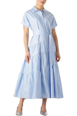 Devotion Twins Dames, Jurken, Blauw, Maat: L