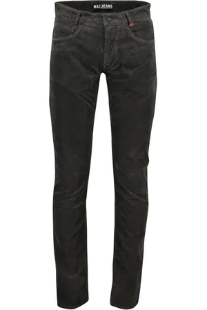 Mac Heren, Jeans, Grijs, Maat: W35 L34 Katoen