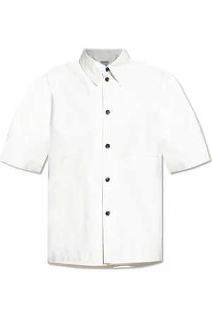 Bottega Veneta Heren, Overhemden, Wit, Maat: M