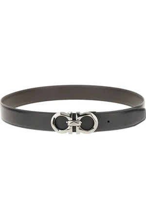Salvatore Ferragamo Heren, Accessoires, Zwart, Maat: 100 CM Leer