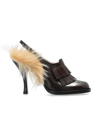 Maison Margiela Dames, Schoenen, Bruin, Maat: 36 EU Wol
