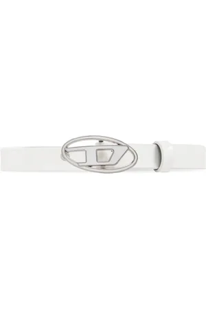 Diesel Dames, Accessoires, Wit, Maat: 80 CM Leer