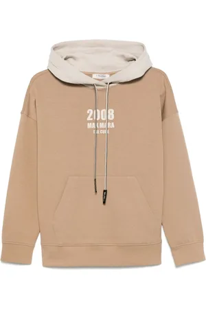 Max Mara Dames, Sweatshirts & Hoodies, Bruin, Maat: S