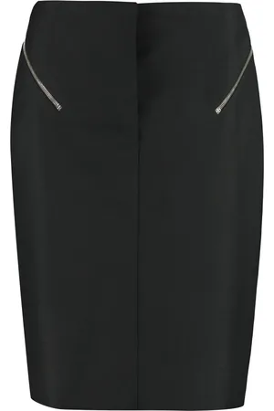 Givenchy Dames, Rokken, Zwart, Maat: M Wol
