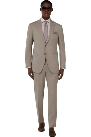Boggi Milano Heren, Pakken, , Maat: XL Wol