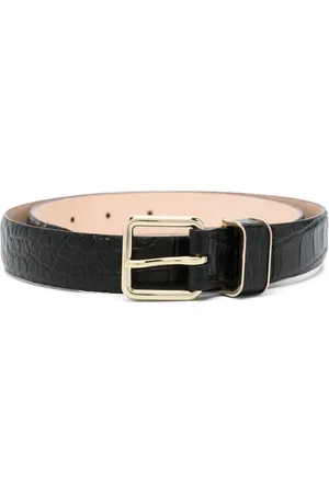 A.P.C. Dames, Accessoires, Zwart, Maat: 80 CM Leer