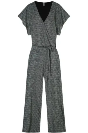 Summum Woman Dames, Jumpsuits & Playsuits, Zwart, Maat: M Viscose