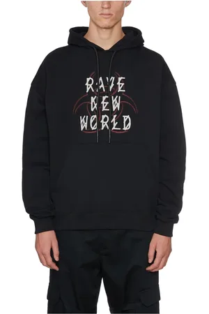44 Label Group Heren, Sweatshirts & Hoodies, Zwart, Maat: S Katoen