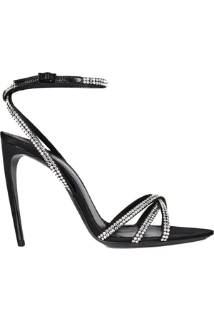 Saint Laurent Dames, Schoenen, Zwart, Maat: 37 EU Zijde