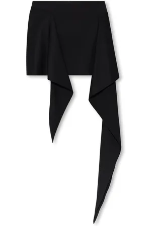The Attico Dames, Rokken, Zwart, Maat: XS Wol