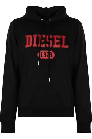 Diesel Heren, Sweatshirts & Hoodies, Zwart, Maat: M