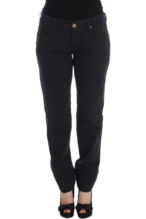 ERMANNO SCERVINO Dames, Jeans, Zwart, Maat: XS Katoen