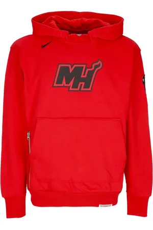 Nike Heren, Sweatshirts & Hoodies, Rood, Maat: L Katoen
