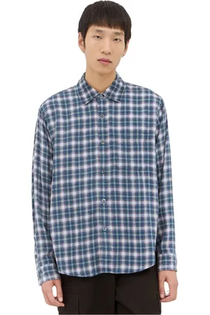 STUSSY Heren, Overhemden, Blauw, Maat: 2XL