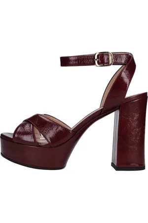 Unisa Dames, Schoenen, Rood, Maat: 41 EU Leer