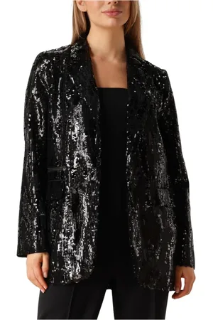 Co`Couture Dames, Jassen, Zwart, Maat: XS Poliester