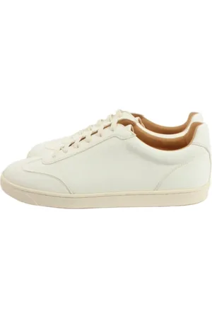Brunello Cucinelli Heren, Schoenen, Wit, Maat: 43 EU Leer