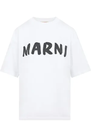Marni Dames, Tops, Wit, Maat: 2XS Katoen