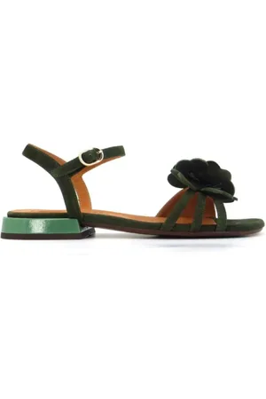 Chie Mihara Dames, Schoenen, Groen, Maat: 37 1/2 EU Suède