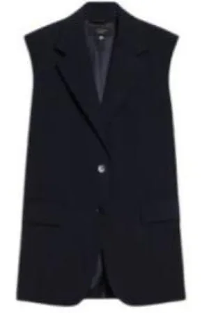 Max Mara Dames, Jassen, Blauw, Maat: S Wol