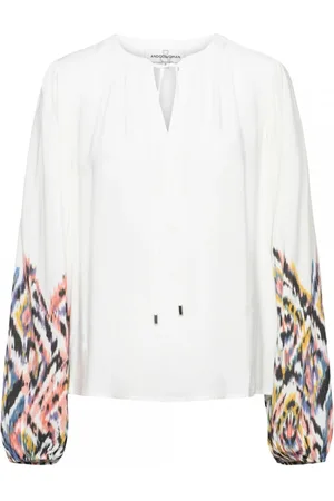 &Co Woman Dames, Blouses & Shirts, Wit, Maat: S Katoen