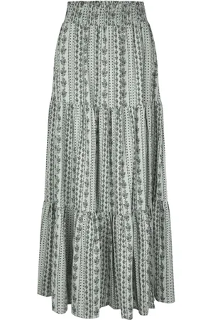 Lollys Laundry Dames, Rokken, Groen, Maat: M
