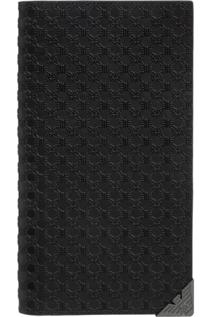 Emporio Armani Heren, Accessoires, Zwart, Maat: ONE Size Leer