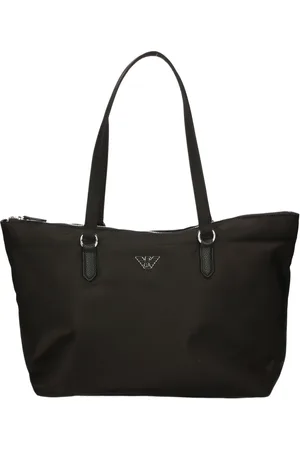 Emporio Armani Dames, Tassen, Zwart, Maat: ONE Size Nylon