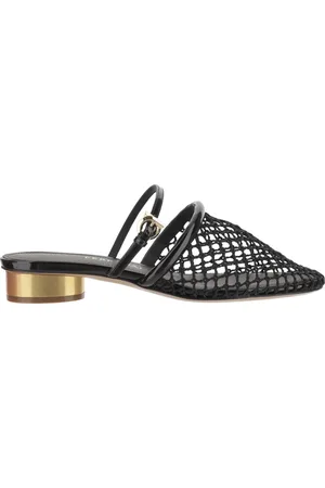 Salvatore Ferragamo Dames, Schoenen, Zwart, Maat: 36 1/2 EU Leer