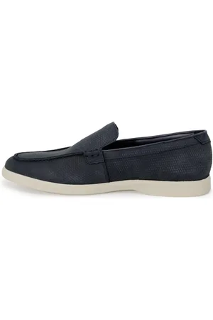 Clarks Heren, Schoenen, Blauw, Maat: 40 EU Leer
