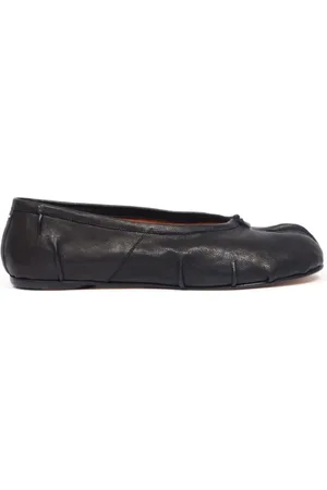 Maison Margiela Dames, Schoenen, Zwart, Maat: 35 1/2 EU Leer