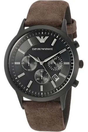 Emporio Armani Heren, Accessoires, Zwart, Maat: ONE Size